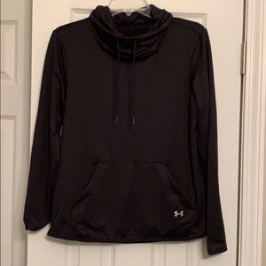Black Under Armour Cowl Neck Sweatshirt